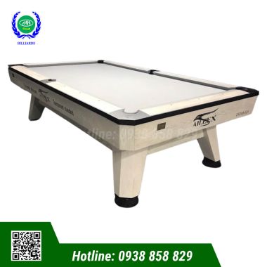 BÀN BIDA LỖ/POOL AILEEX CROWN S24 LUXURY NGỌC MỸ CHÍNH HÃNG - TRẮNG