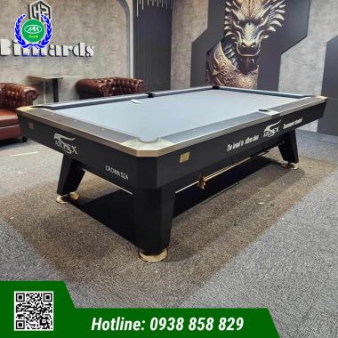 BÀN BIDA LỖ/POOL AILEEX CROWN S24 NGỌC MỸ CHÍNH HÃNG