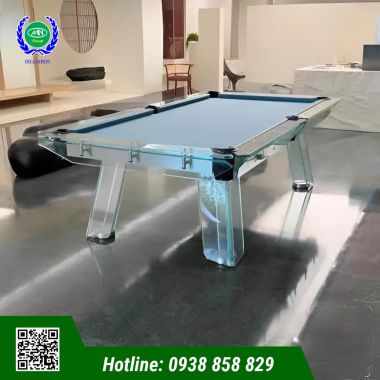 BÀN BIDA LỖ/POOL FULL KÍNH