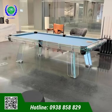 BÀN BIDA LỖ/POOL FULL KÍNH