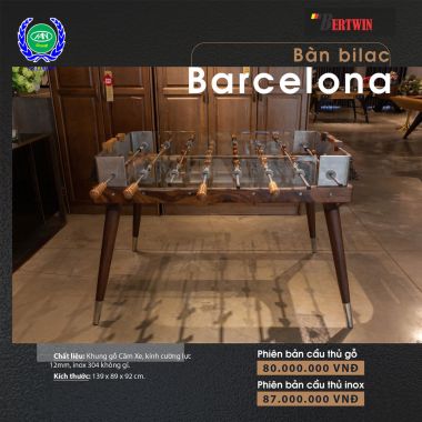 BÀN BI LẮC BARCELONA