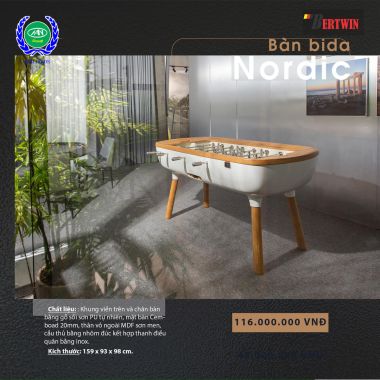 BÀN BI LẮC NORDIC
