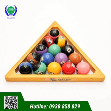 KHUNG GỖ XẾP BI - 15 BÓNG