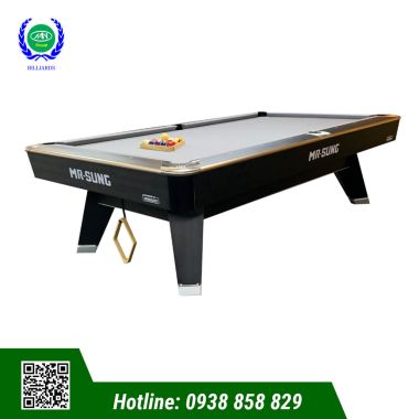 BÀN BIDA LỖ/POOL MRSUNG ACCURA NHẬP TRUNG - ĐEN