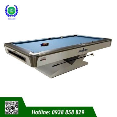 BÀN BIDA LỖ/POOL SAMURAI LIMITED CHÍNH HÃNG - TRẮNG
