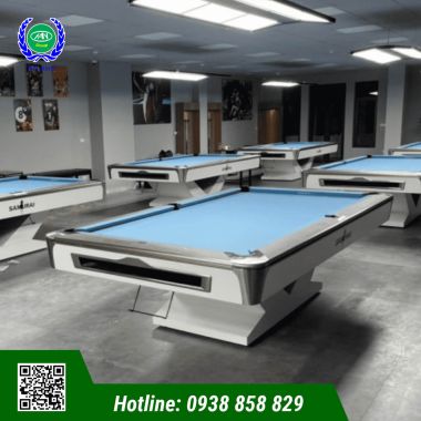 BÀN BIDA LỖ/POOL SAMURAI LIMITED CHÍNH HÃNG - TRẮNG