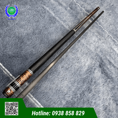 CƠ BIDA LỖ RHINO RETRO THUYA POINT/LEATHER WRAP