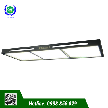 ĐÈN KHUNG GỖ 3 BÓNG - HAN