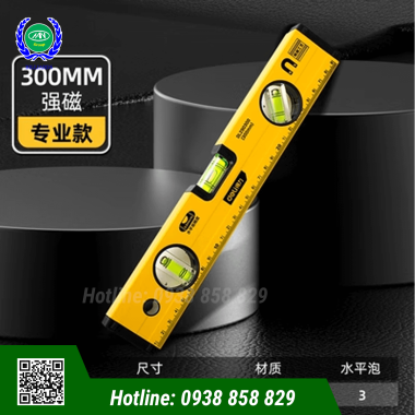 THƯỚC THỦY CÂN BÀN DELI  - 300MM HANW03