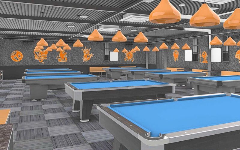 dịch vụ thiết kế 3d clb bida