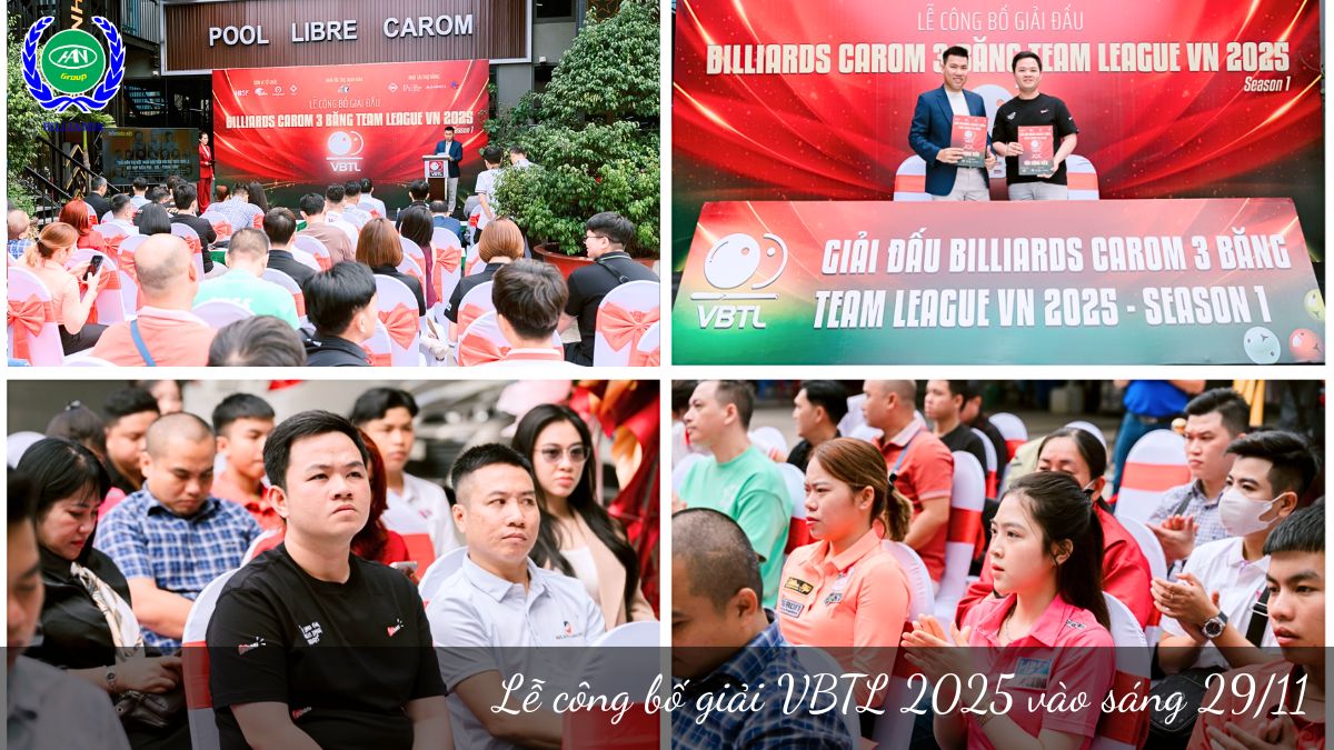 Lễ công bố giải VBTL 2025 vào sáng 29/11