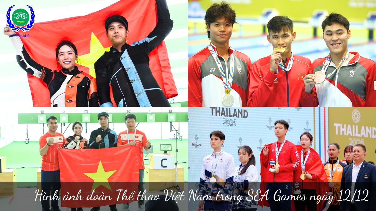 Hình ảnh đoàn Thể thao Việt Nam trong SEA Games ngày 12/12