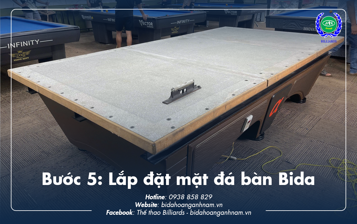 mặt đá bàn bida 3c (3 bang)