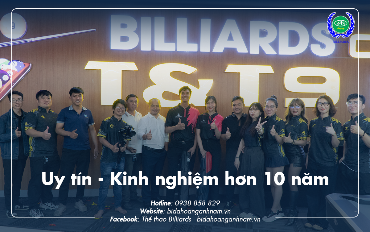 thương hiệu bida Hoàng Anh Nam Group