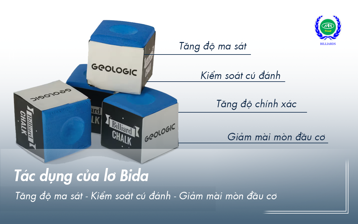 tác dụng của lơ bida