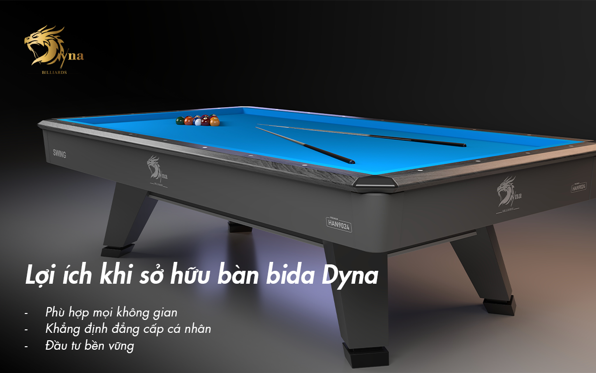 Lợi ích khi sở hữu bàn bida 3C