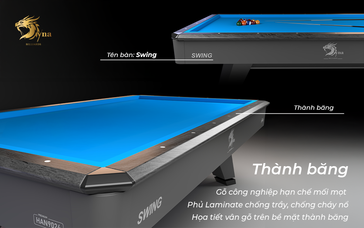 thành băng bàn bida 3C