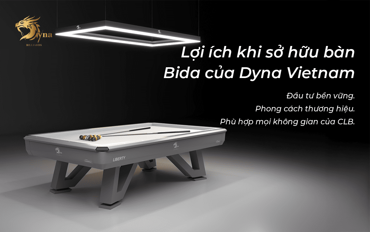 Lợi ích khi sở hữu bàn bida Dyna