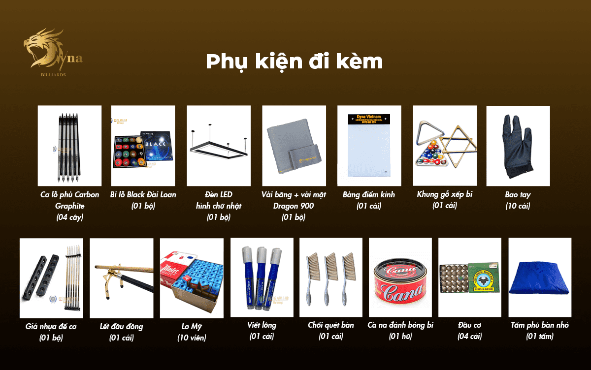 phu kien di kem ban bida lo