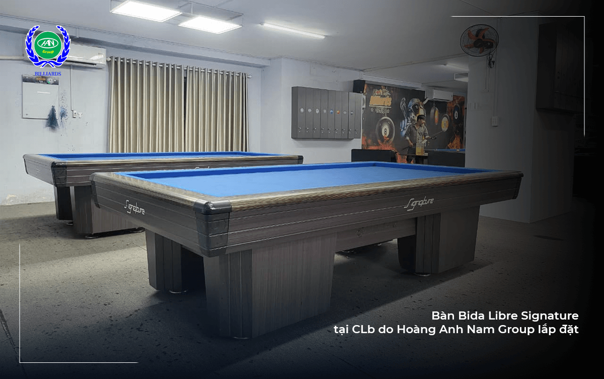 giá bàn bida líp signature