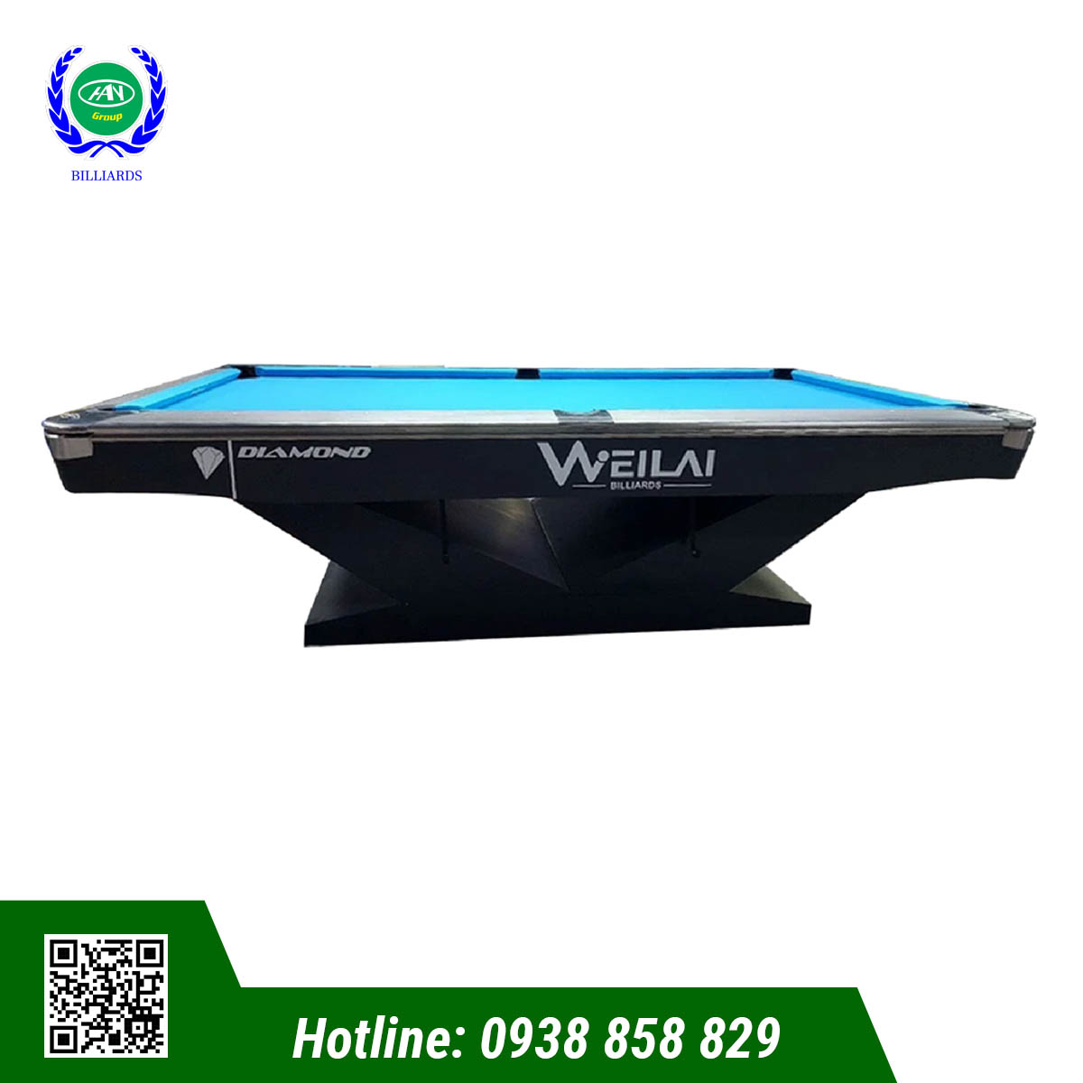 BÀN BIDA LỖ WEILAI NEW 9023