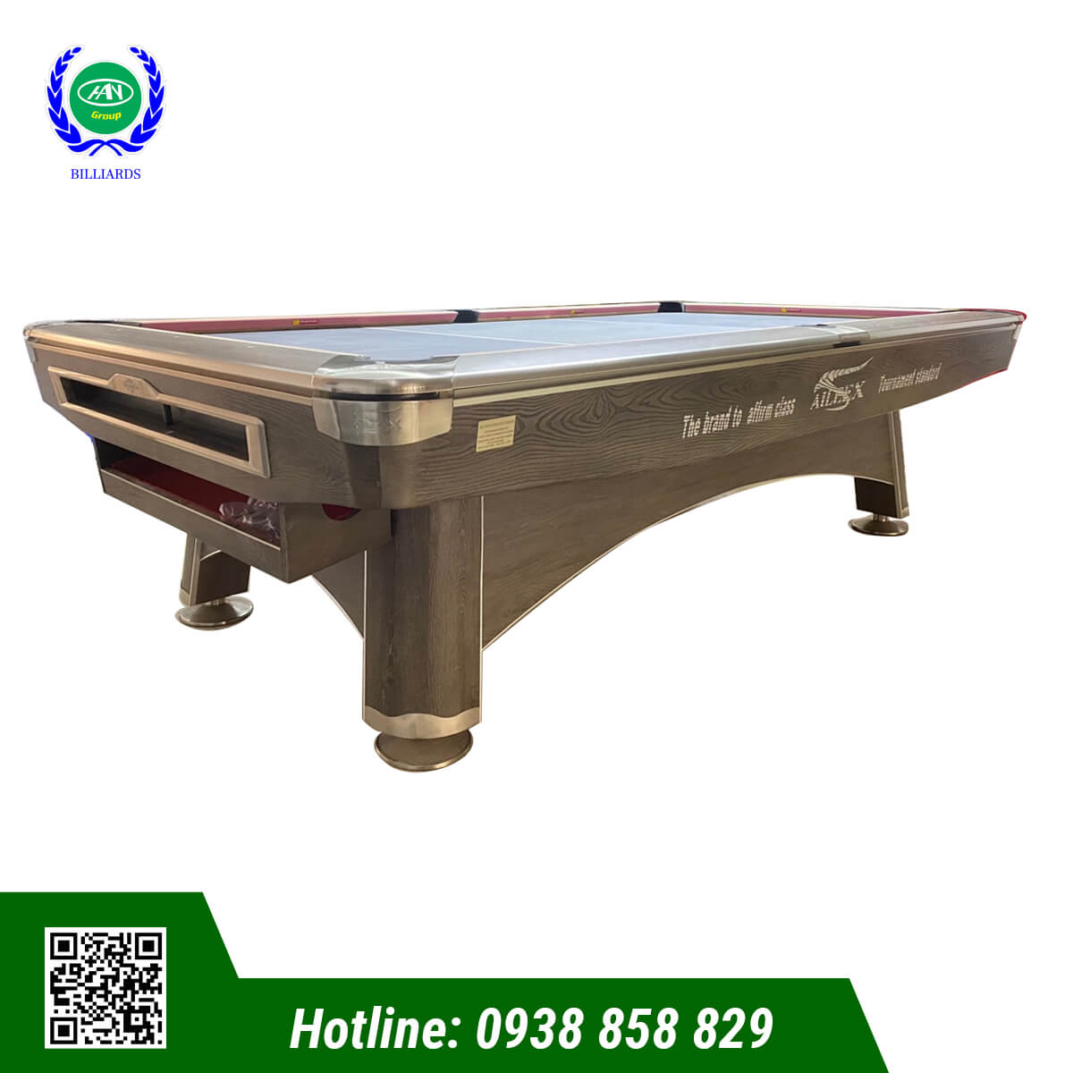 BÀN BIDA LỖ/POOL AILEEX NEW KINGKONG A9023