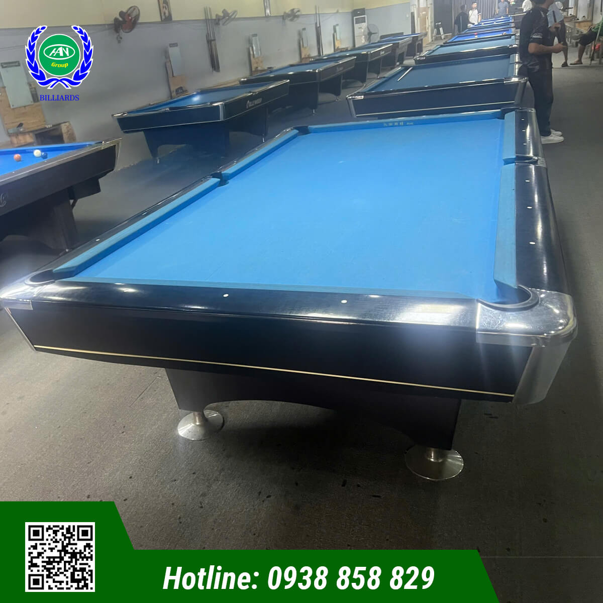 BÀN BIDA LỖ/POOL HOLLYWOOD GPH 6001 B
