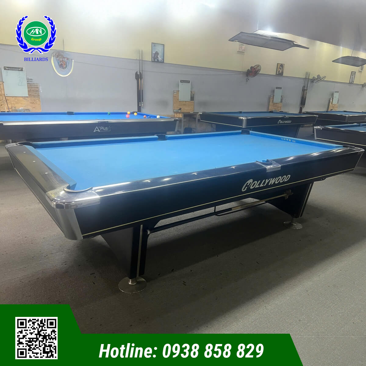 BÀN BIDA LỖ/POOL HOLLYWOOD GPH 6001 B