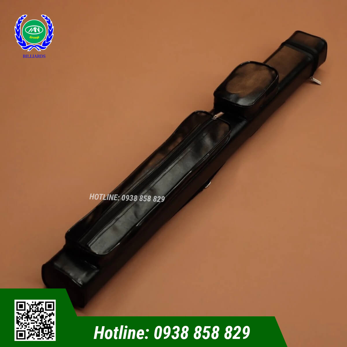 BAO ĐỰNG CƠ BIDA 2X3 - MÀU ĐEN