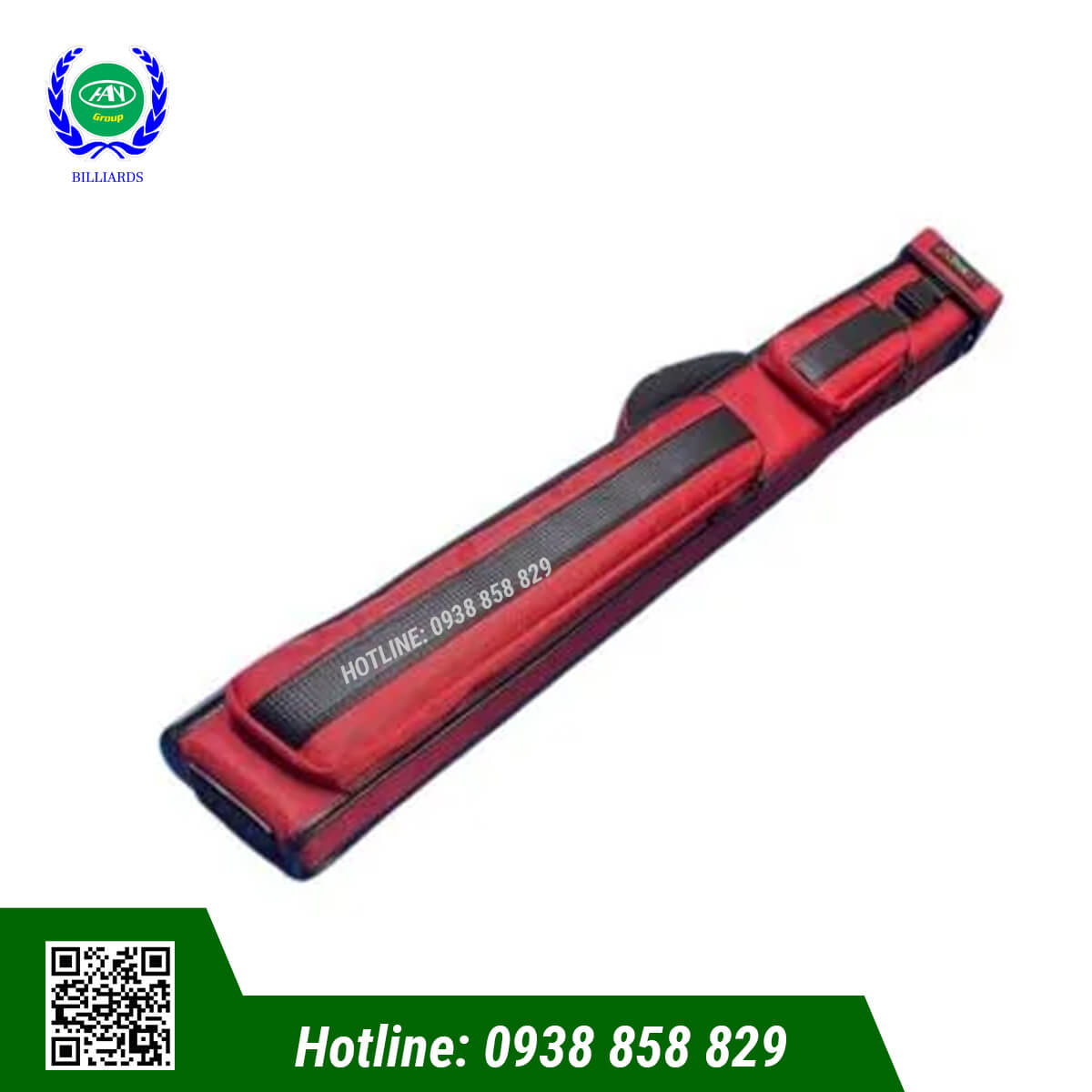 BAO ĐỰNG CƠ BIDA APLUS 2X3 CỨNG - MÀU ĐỎ