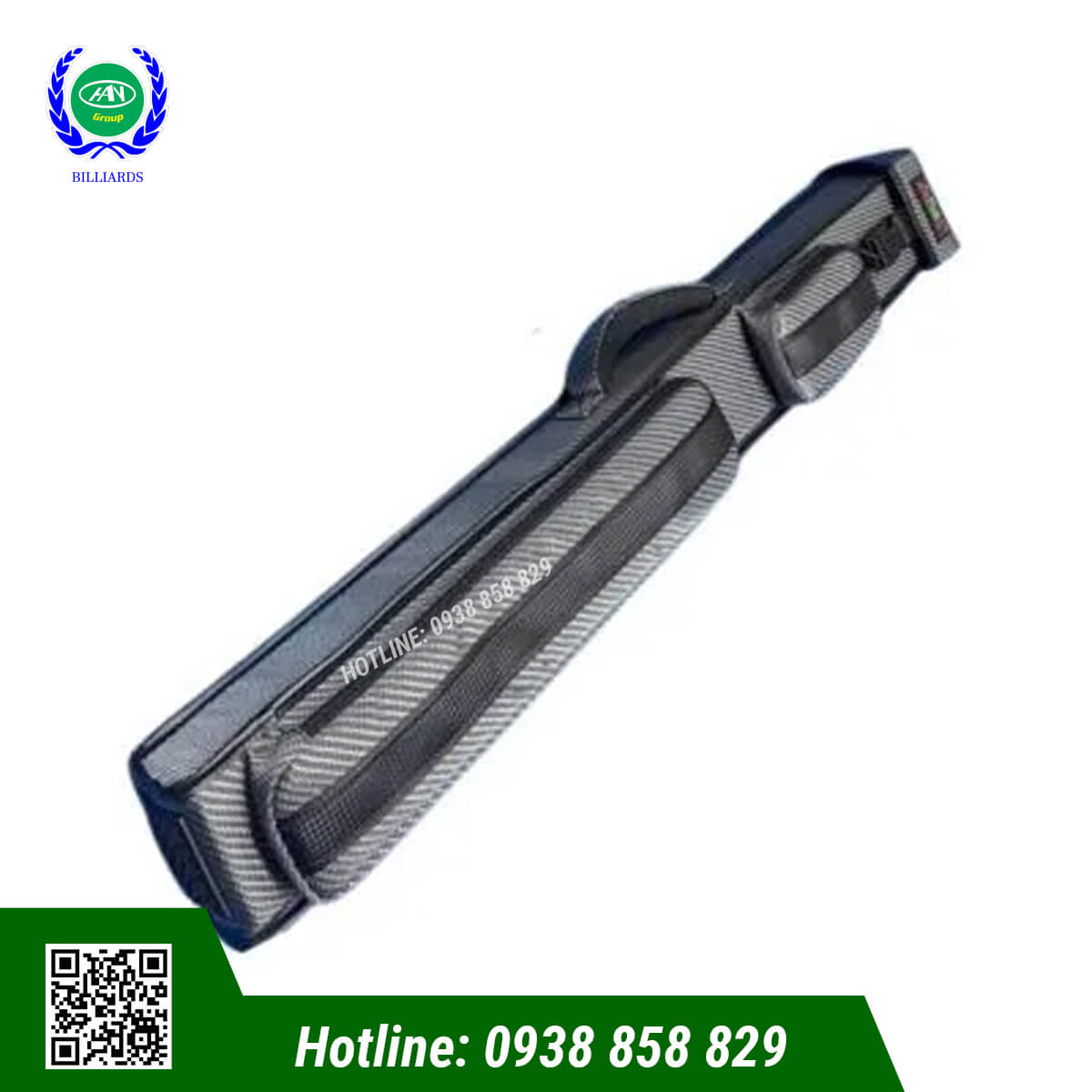 BAO ĐỰNG CƠ BIDA APLUS 2X3 CỨNG - MÀU XÁM