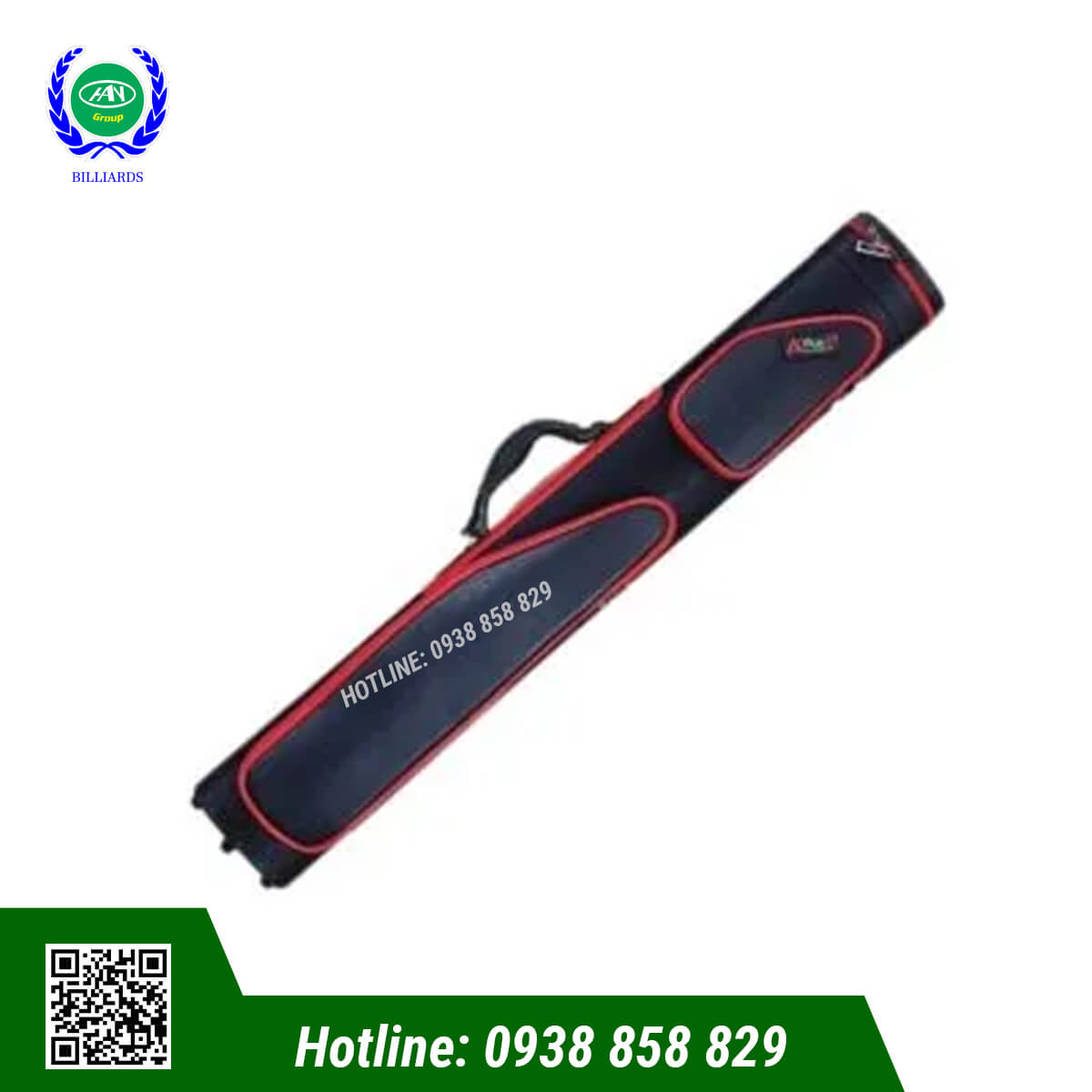 BAO ĐỰNG CƠ BIDA APLUS 2X4 CỨNG - MÀU ĐỎ