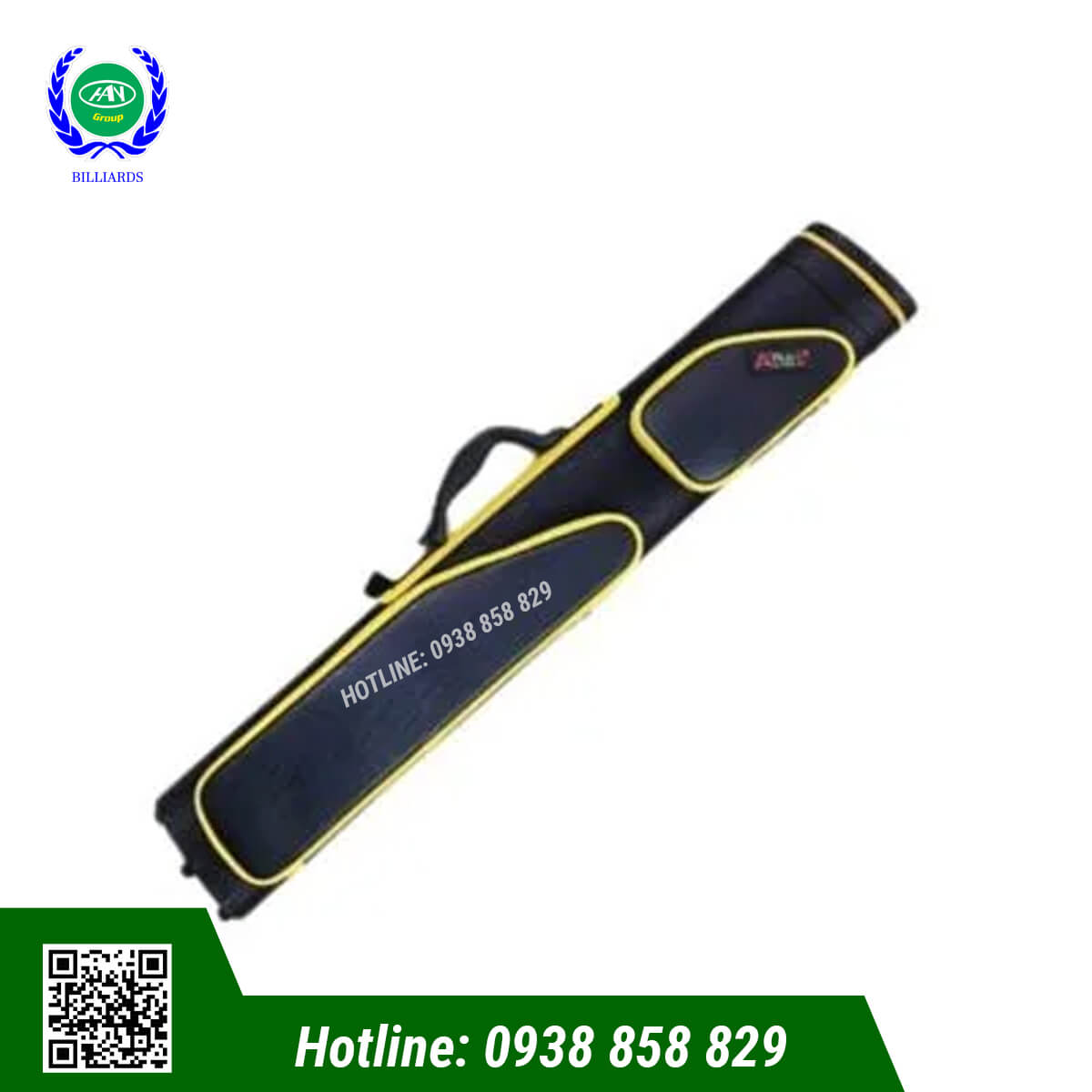 BAO ĐỰNG CƠ BIDA APLUS 2X4 CỨNG - MÀU VÀNG