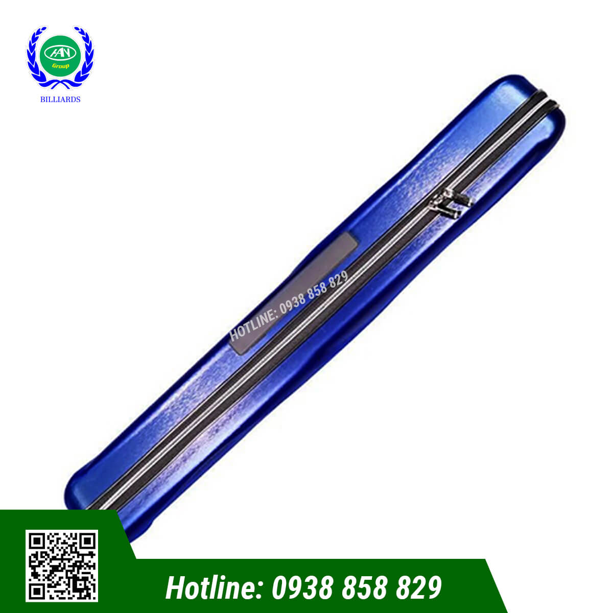 BAO ĐỰNG CƠ BIDA PERI NEW MOON 2X2 - MÀU XANH