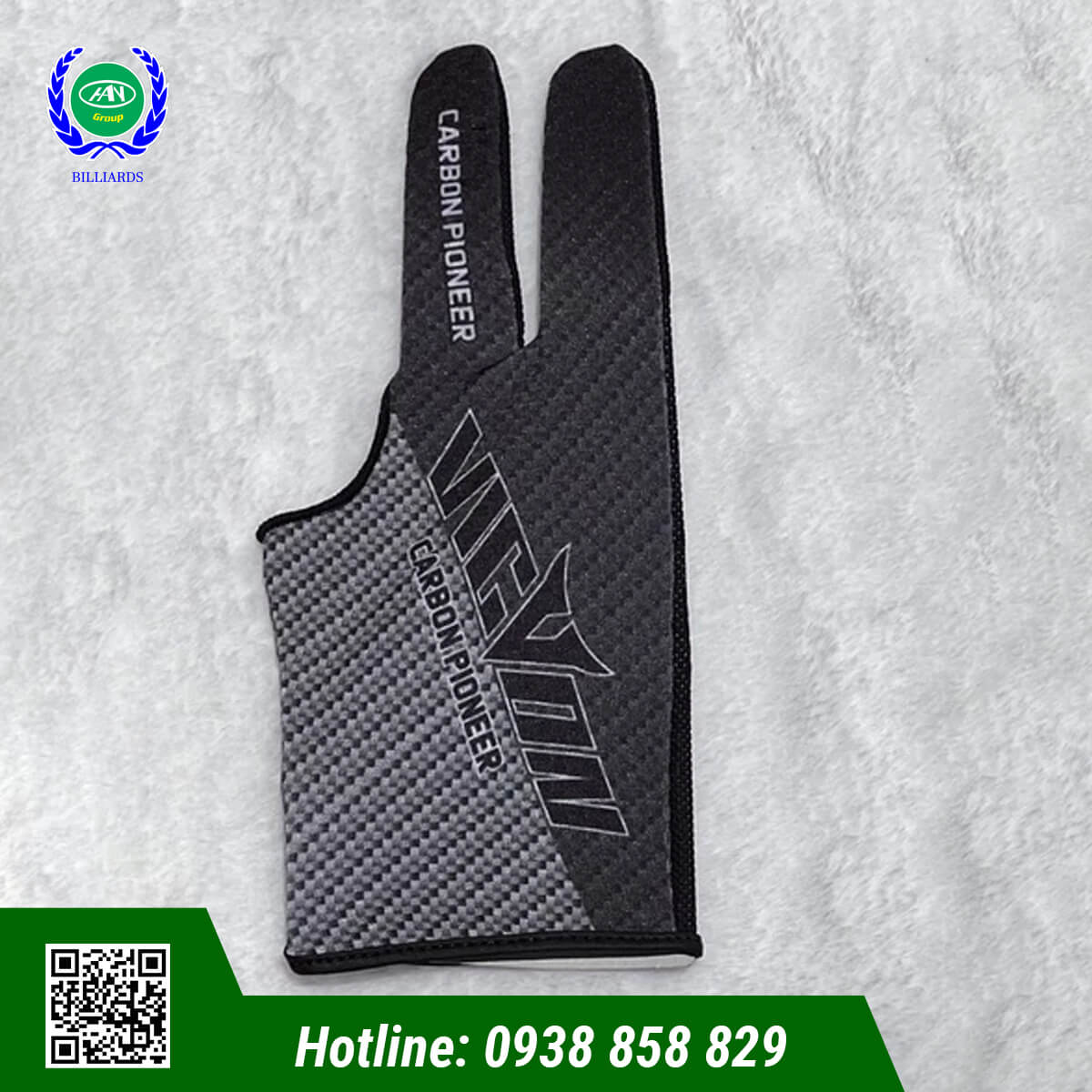 BAO TAY BIDA BÍT NGÓN CAO CẤP VICVON - MÀU ĐEN