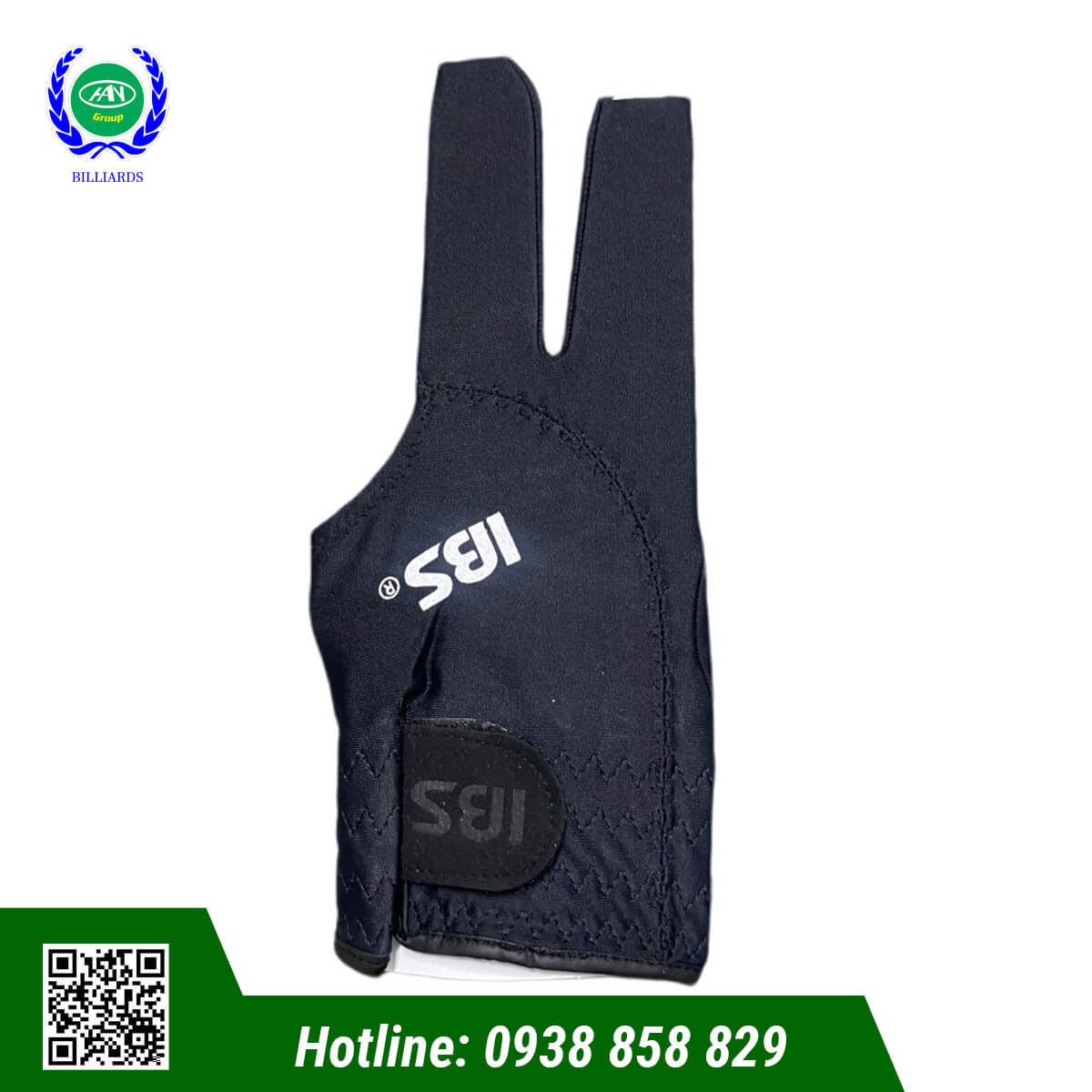 BAO TAY BIDA IBS PRO DÁN TRÊN - MÀU ĐEN