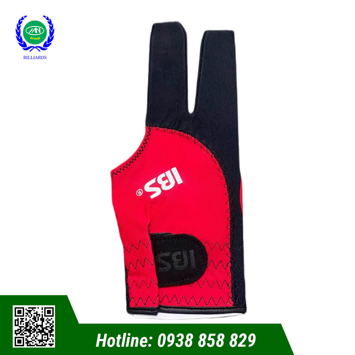 BAO TAY BIDA IBS PRO DÁN TRÊN - MÀU ĐỎ