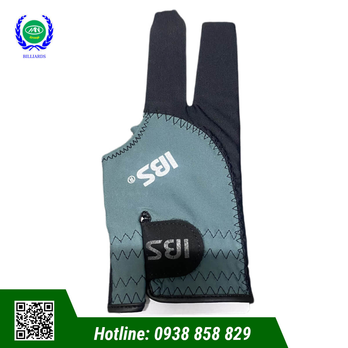 BAO TAY BIDA IBS PRO DÁN TRÊN - MÀU XÁM