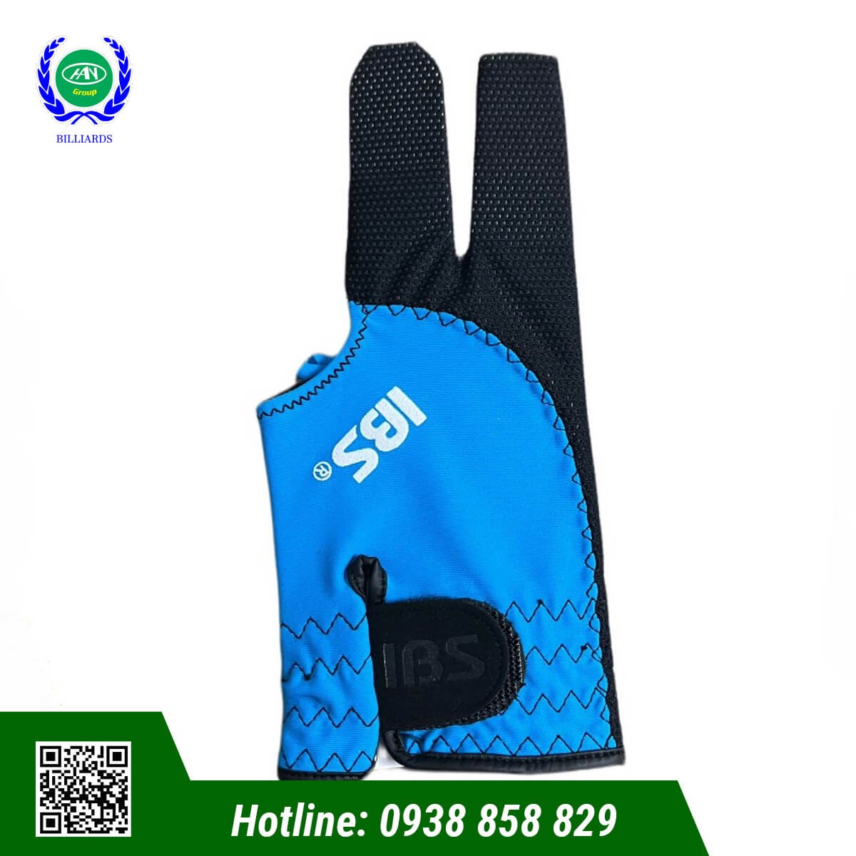 BAO TAY BIDA IBS PRO DÁN TRÊN - MÀU XANH