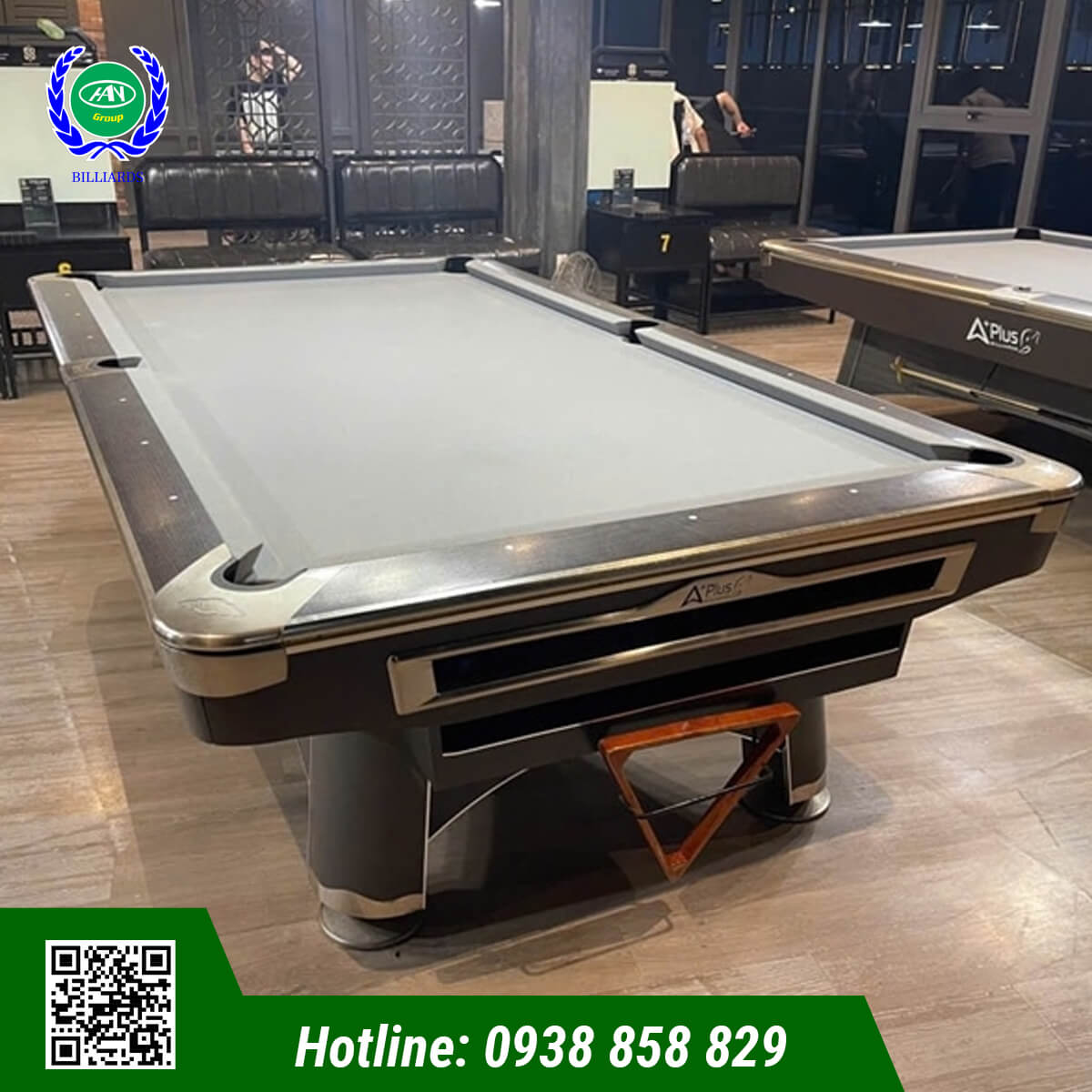 BÀN BIDA LỖ/POOL APLUS S6