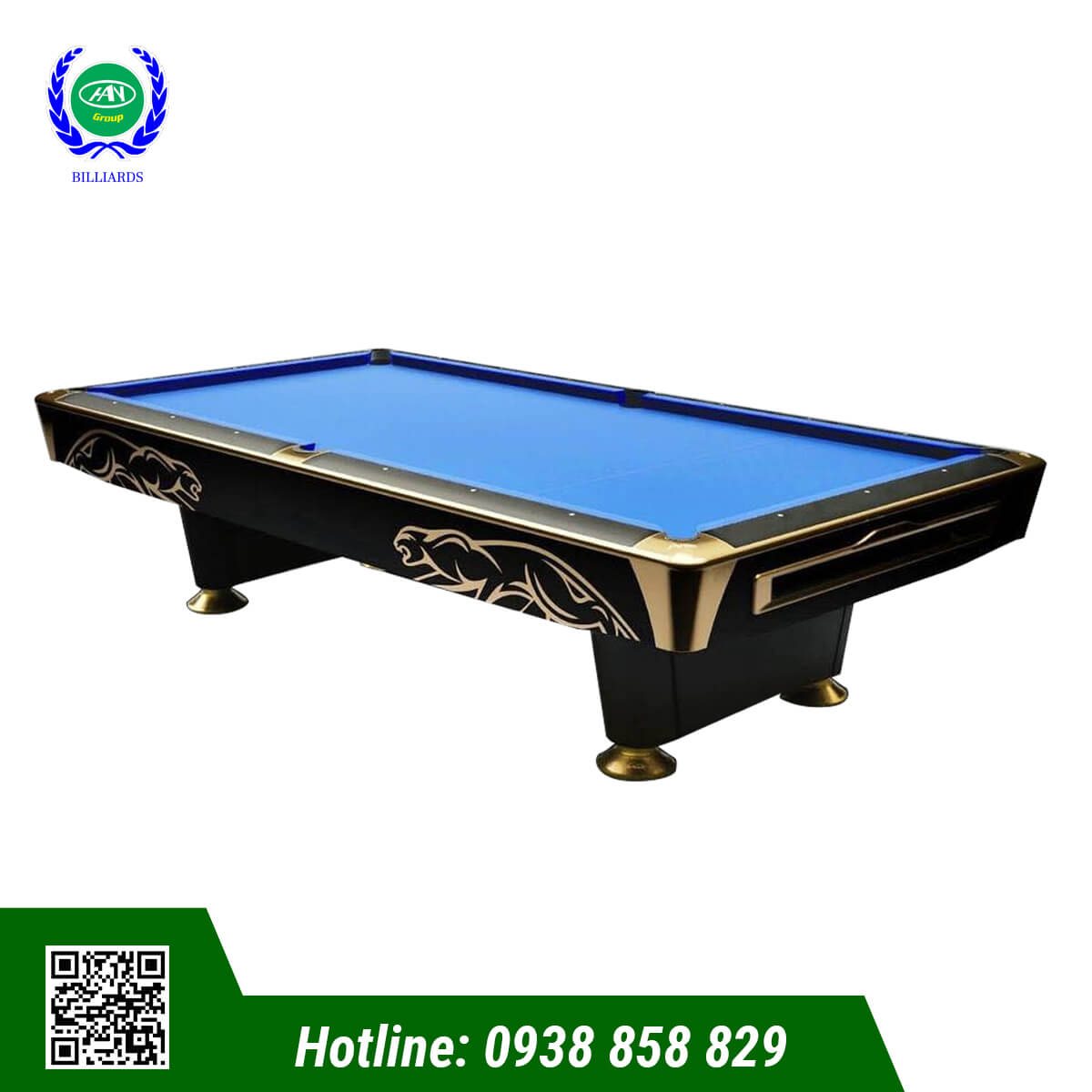 BÀN BIDA LỖ/POOL PREDATOR ARC