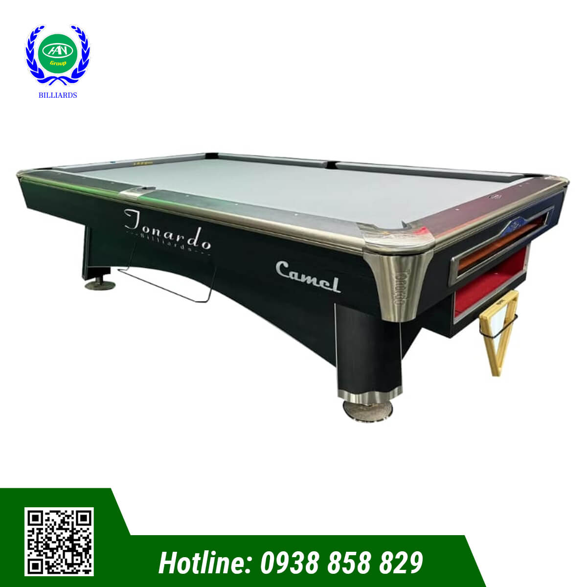 BÀN BIDA LỖ/POOL TONARDO CAMEL