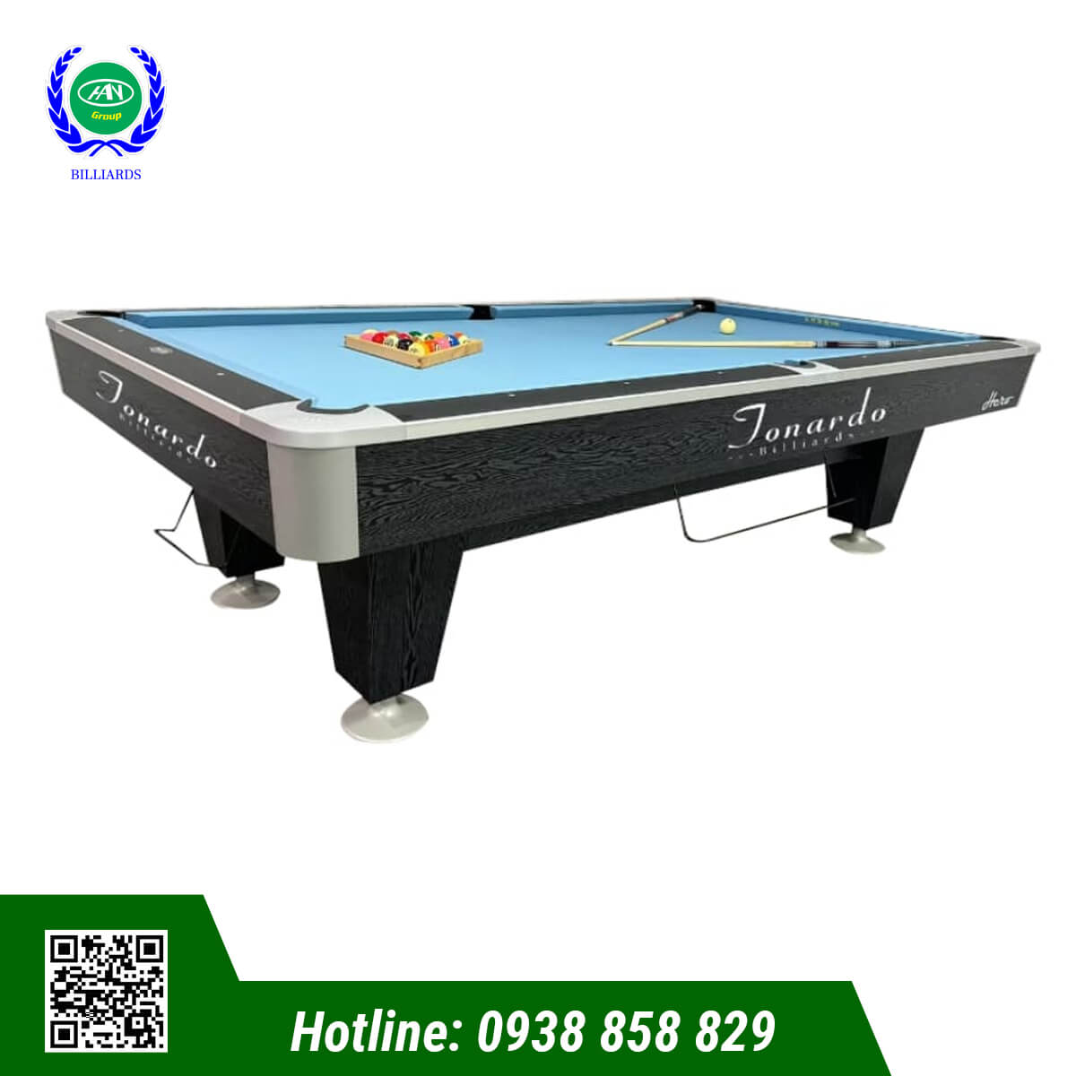 BÀN BIDA LỖ/POOL TONARDO HERO
