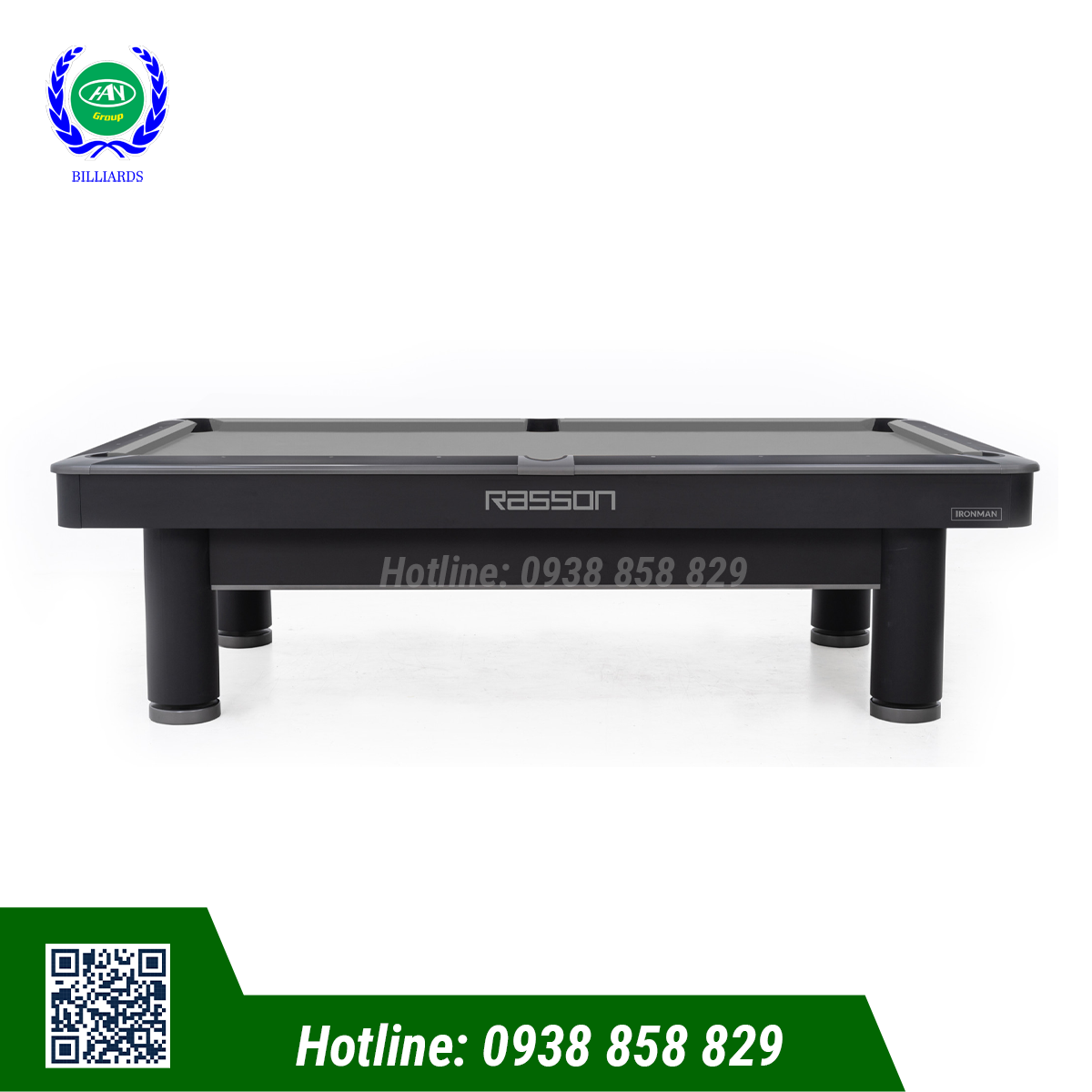 BÀN BIDA LỖ RASSON IRONMAN