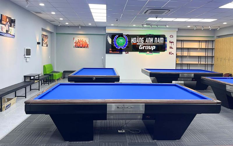 bàn bida 3c eagle fromm có khung sắt chắc chắn