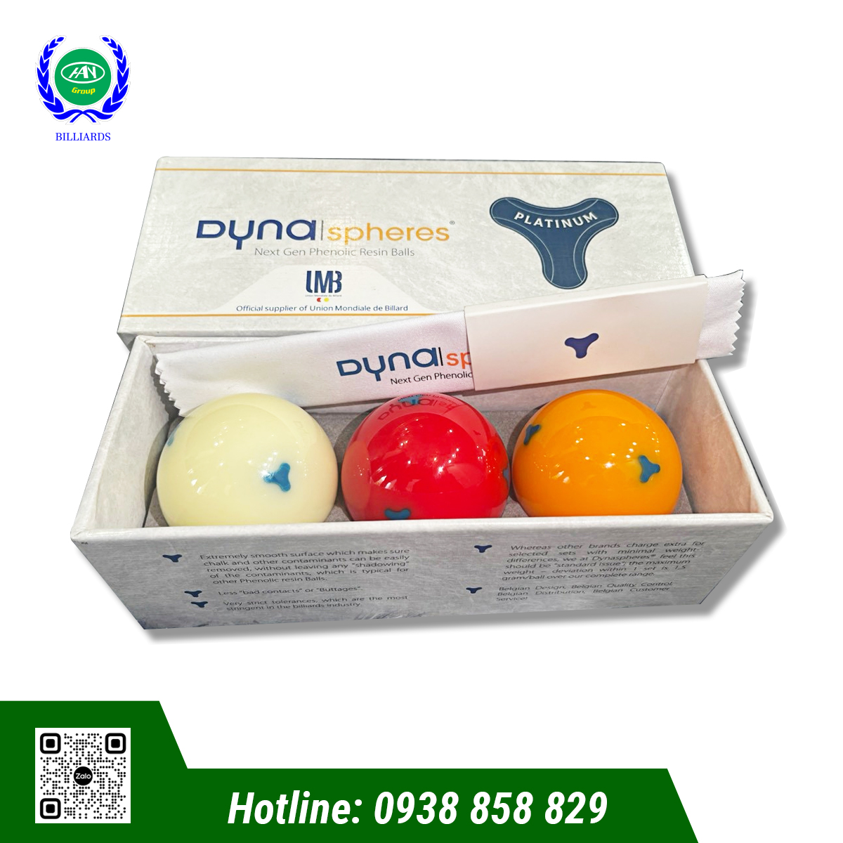 BI 3C DYNA SPHERES PLATINUM - B0029