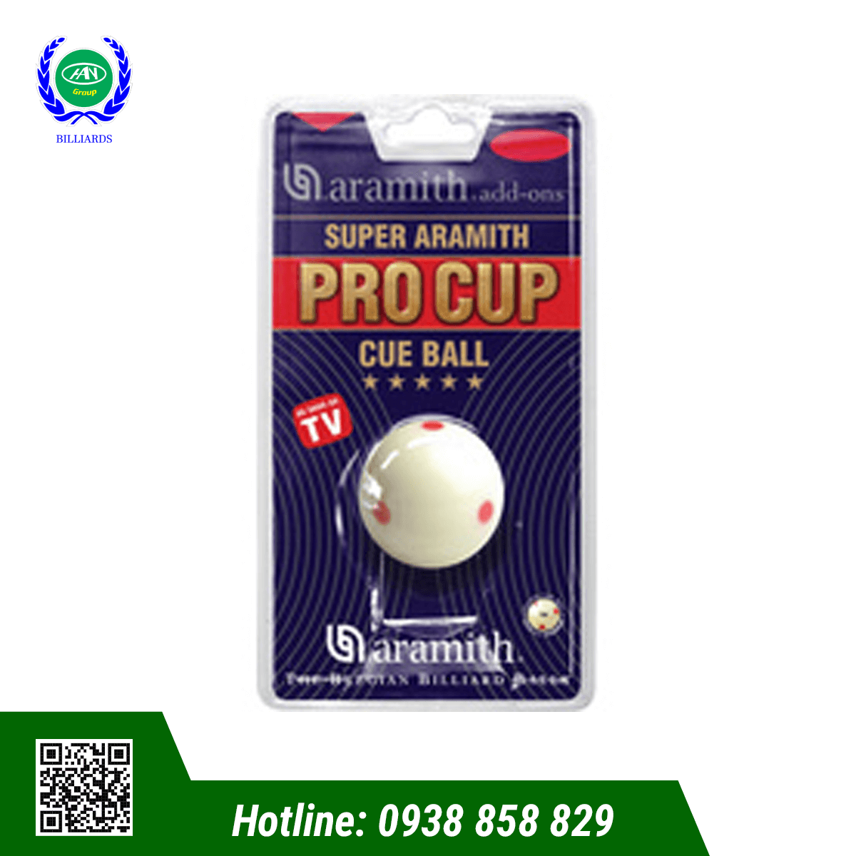 BI CÁI BỈ ARAMITH TV PRO CUP 57.2MM