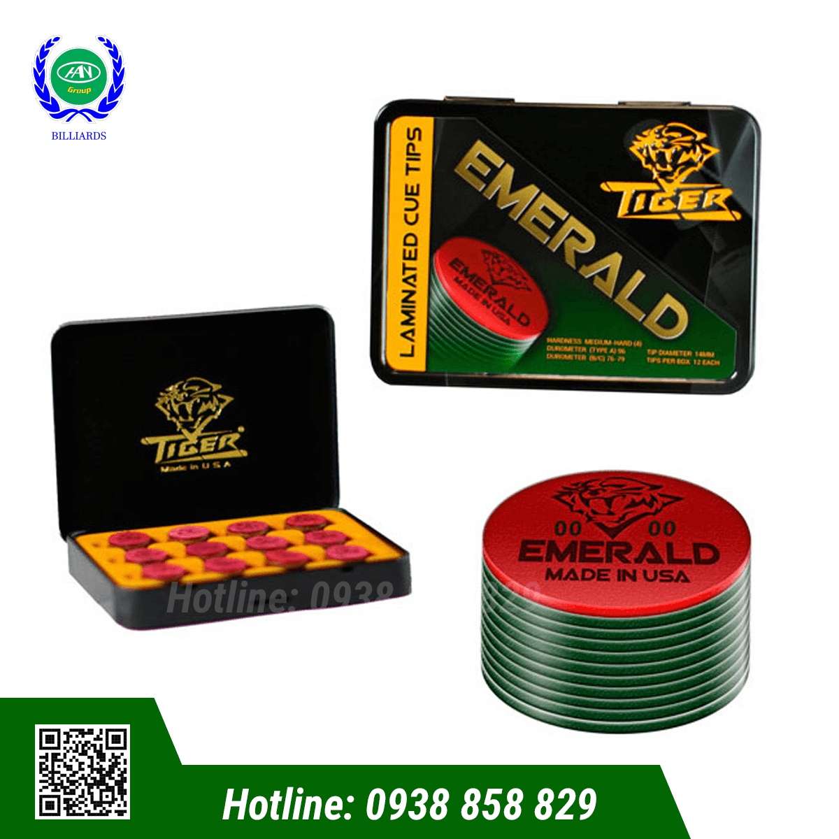 ĐẦU CƠ TIGER EMERALD