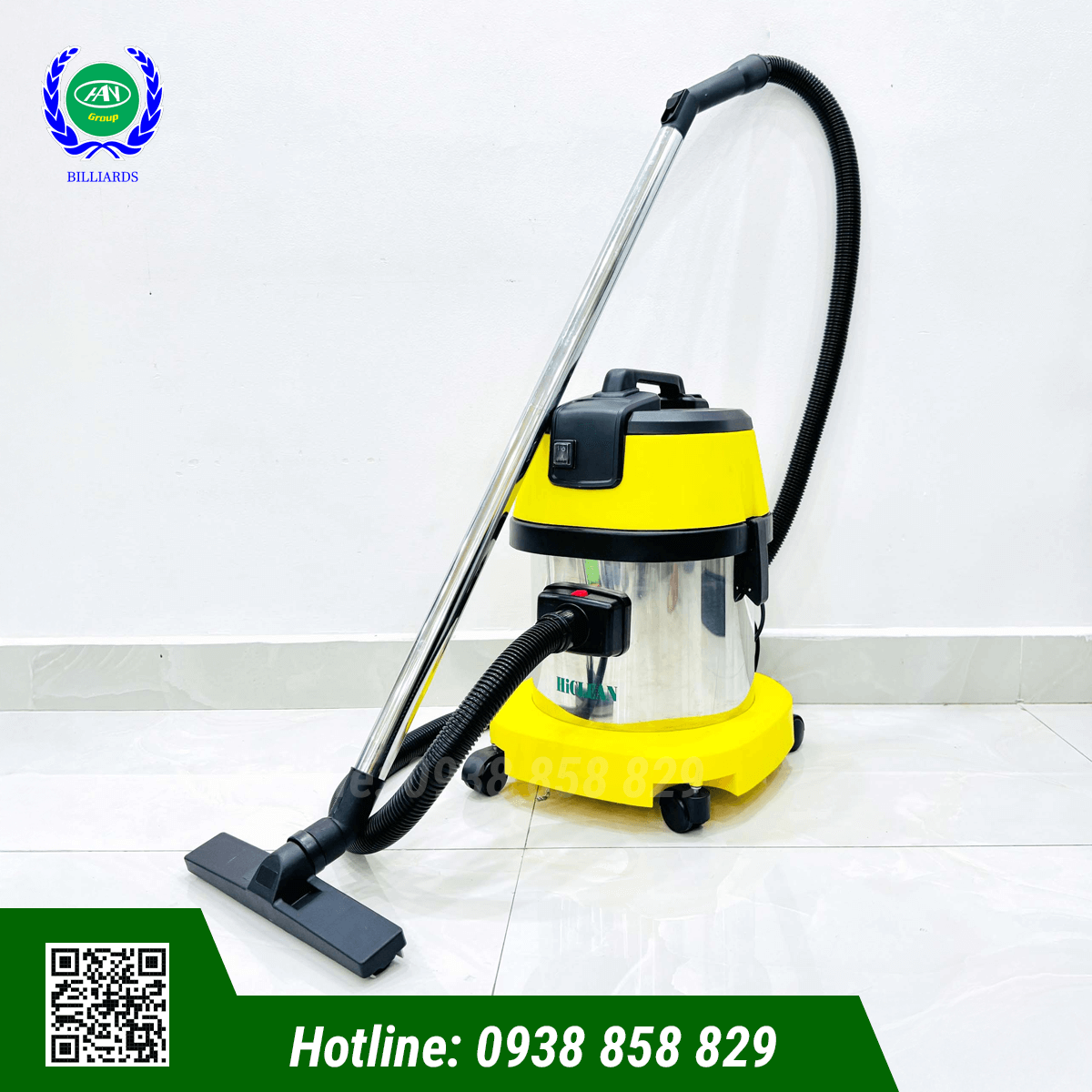 MÁY HÚT BỤI CÔNG NGHIỆP HICLEAN HC15A