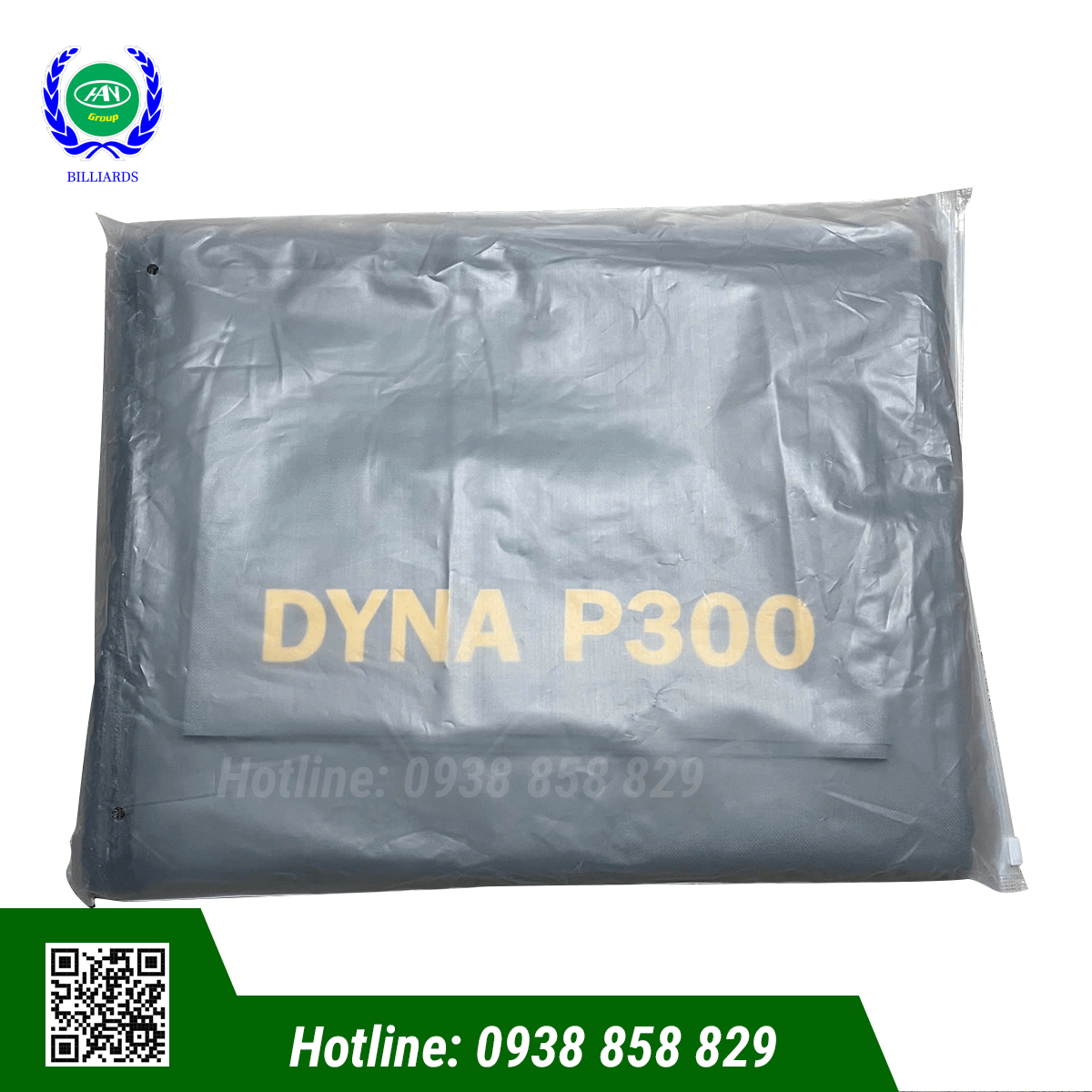 VẢI BÀN BIDA DYNA P300 - XÁM